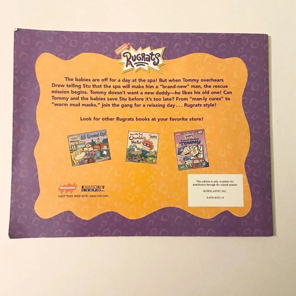 Vintage Rugrats Books Brand New Daddy and Rugrats Versus The Monkeys - Picture 10 of 16